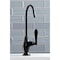 Kingston Brass KS3190NFL NuWave French Sgl Handle Water Filtration Faucet, Matte Blk KS3190NFL - alternate 6